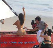 Kim   Kardashian Thong Bikini Pictures 5 730x6610