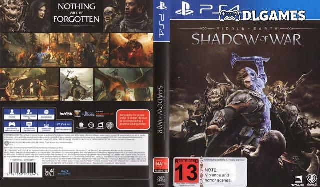 Download Middle Earth Shadow of War Gold Edition PS4 Arabic
