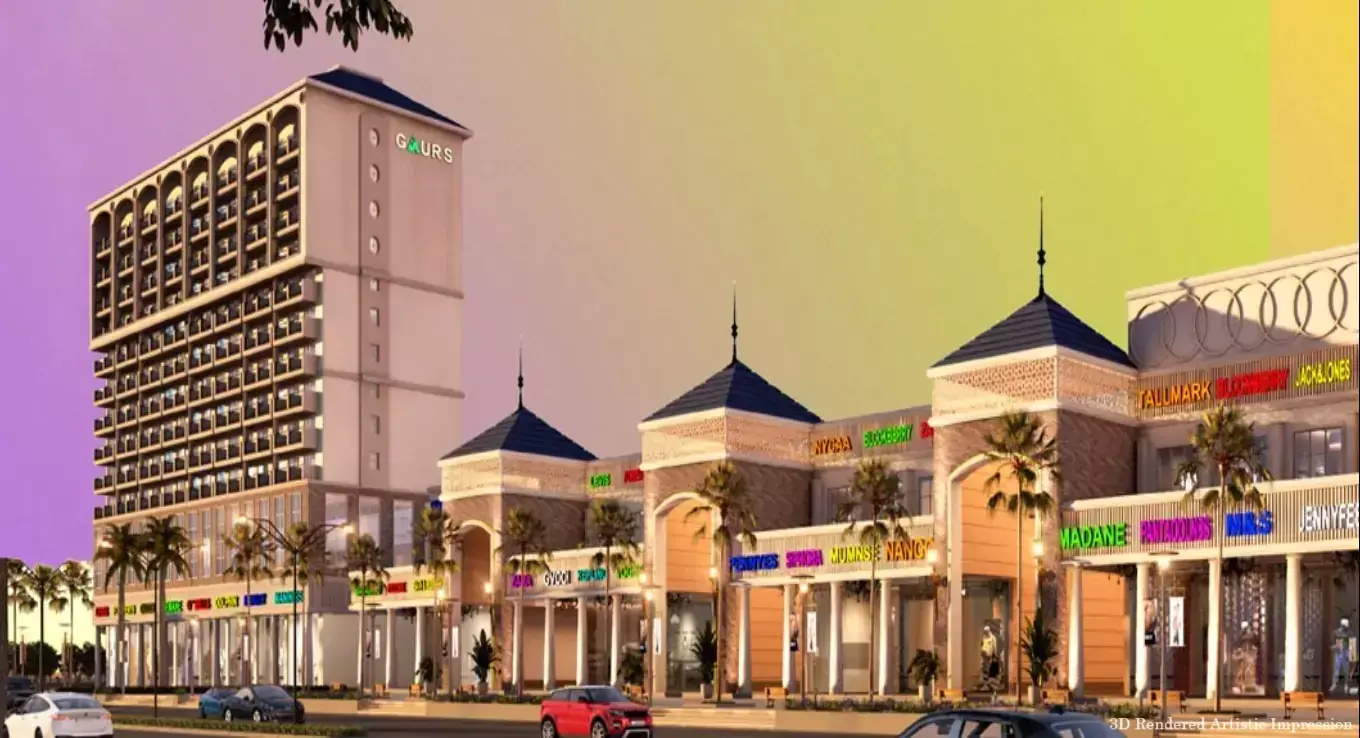 Gaur Aero Mall Ghaziabad - Retail Shops & Food Court For Sale