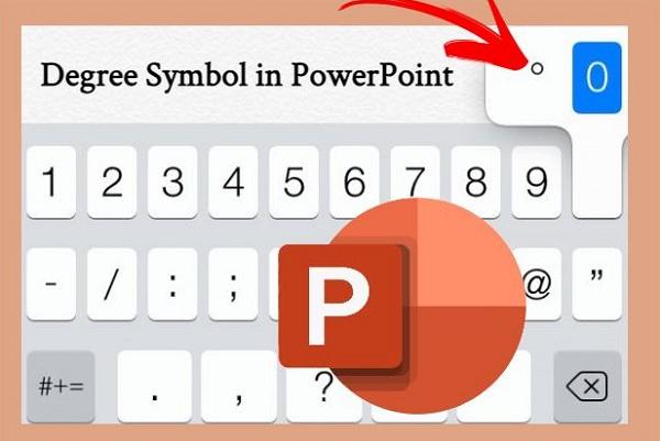 Degree Symbol on PowerPoint