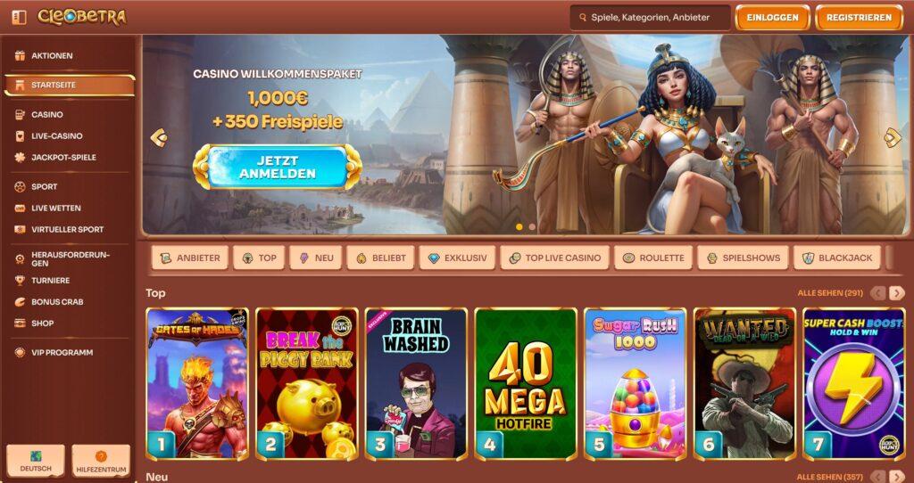 Exklusive VIP-Angebote im Cleobetra Casino sichern