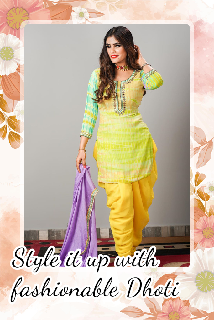 Dhoti Salwar suits