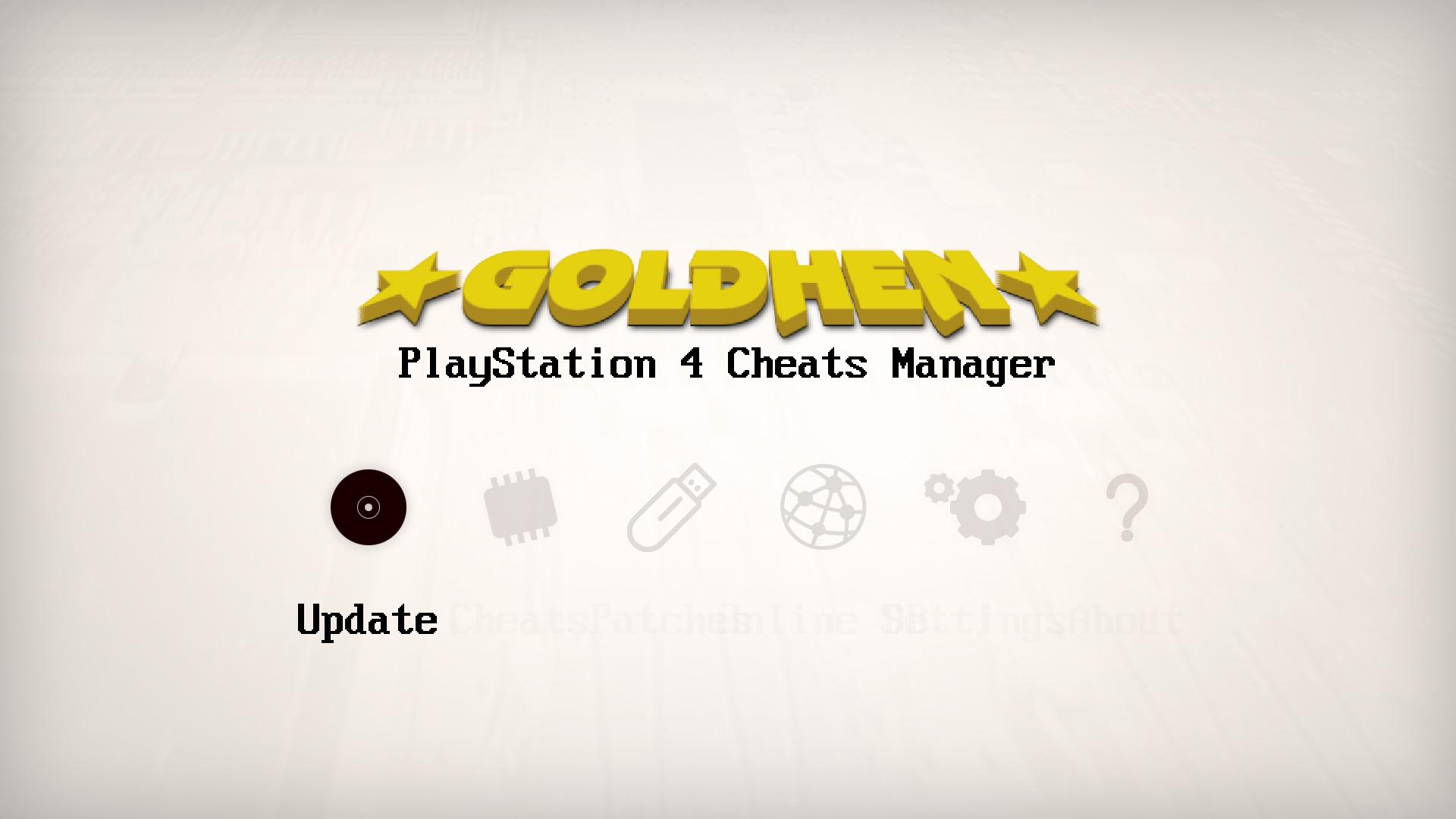 PS4] GoldHEN Cheats Manager v1.1.4 disponible