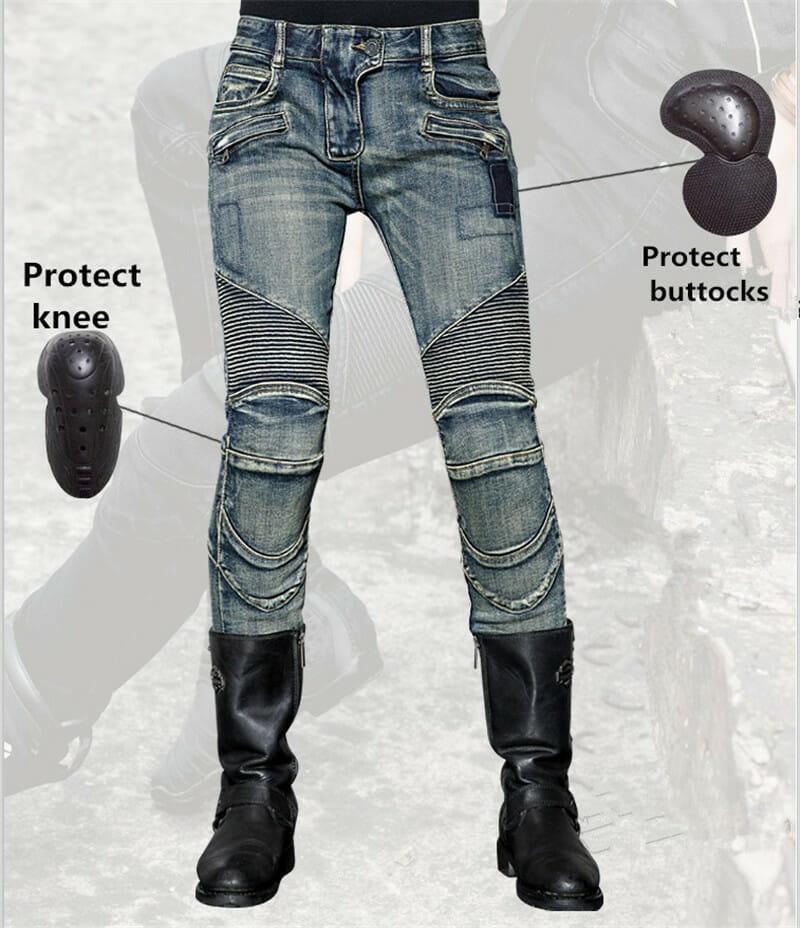 motorcycle pants jeans Rugged Motorbike Jeans
