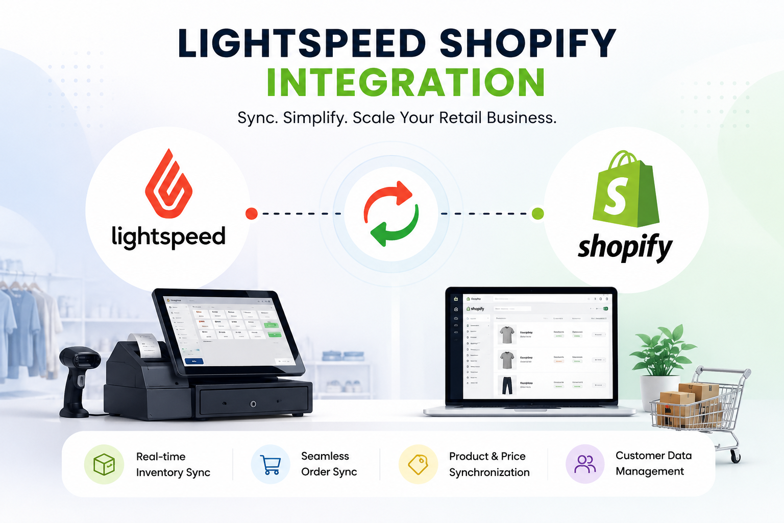 Lightspeed Shopify Integration | Start your free trial today