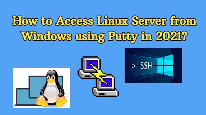 Access Linux Server From Windows