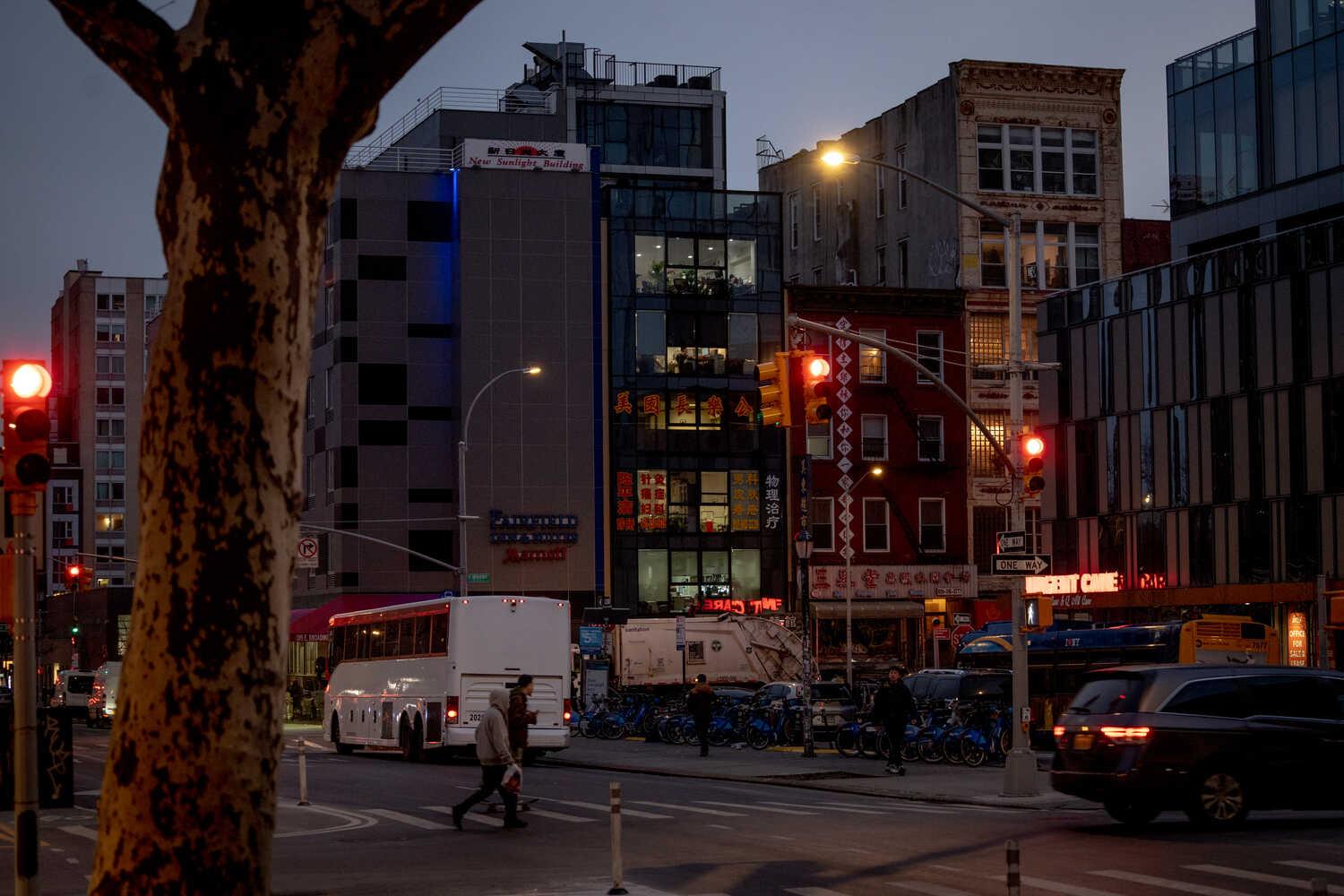 A suspected Chinese police outpost in New York City’s Chinatown.