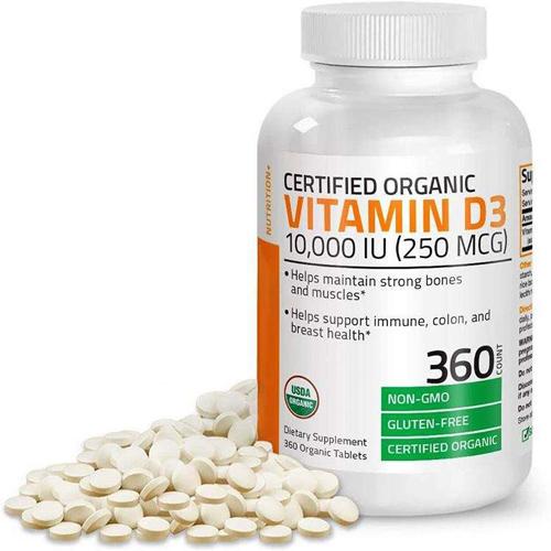 Vitamin D3 &K2 Supplement Table