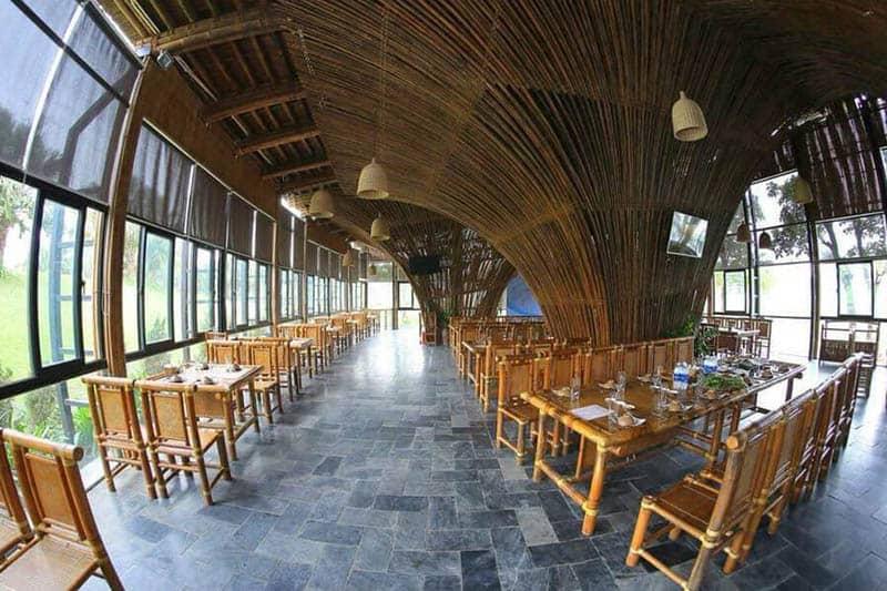 Bàn ghế tre quán ăn, nhà hàng