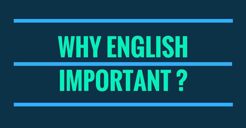 Why English Important