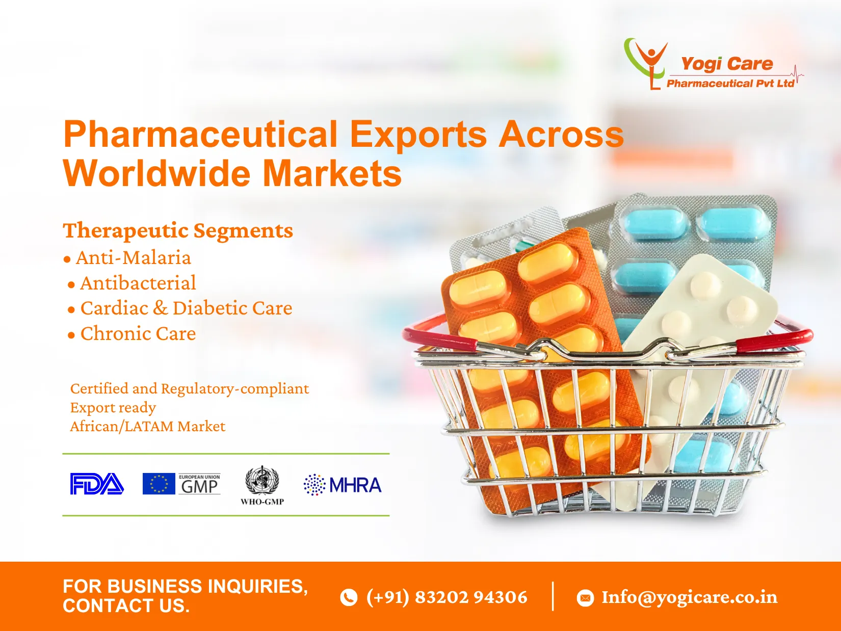 Pharmaceutical Exporter Trustworthy