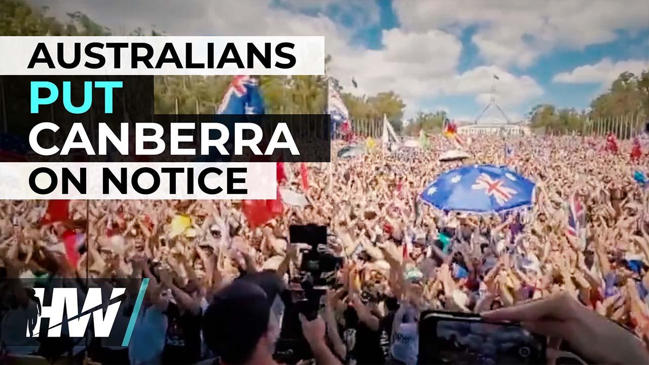 AUSTRALIANS PUT CANBERRA ON NOTICE