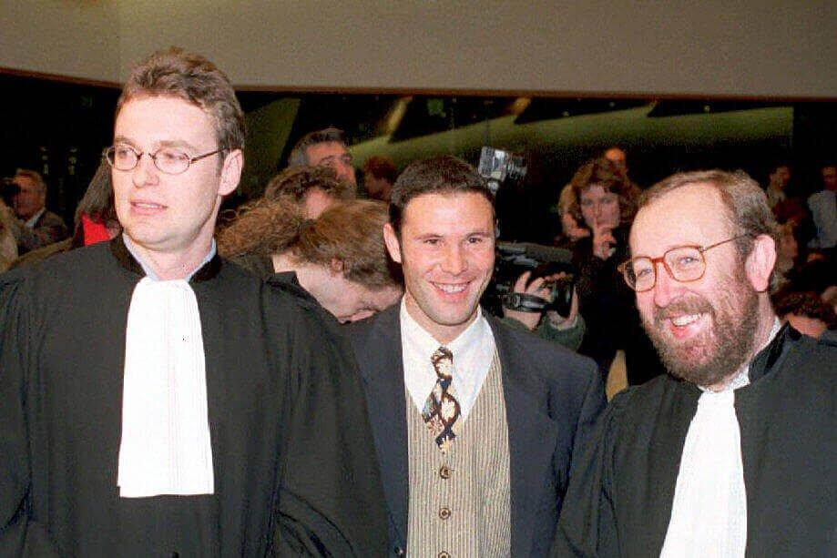 Jean-Marc Bosman, two of his lawyers