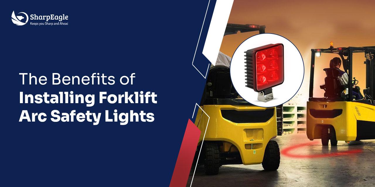 The Benefits of Installing Forklift Arc Safety Lights