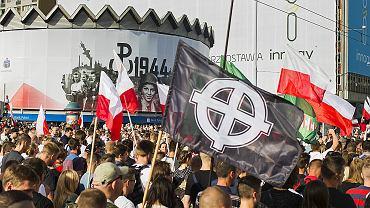 Marsz ONR, 1 sierpnia, Warszawa