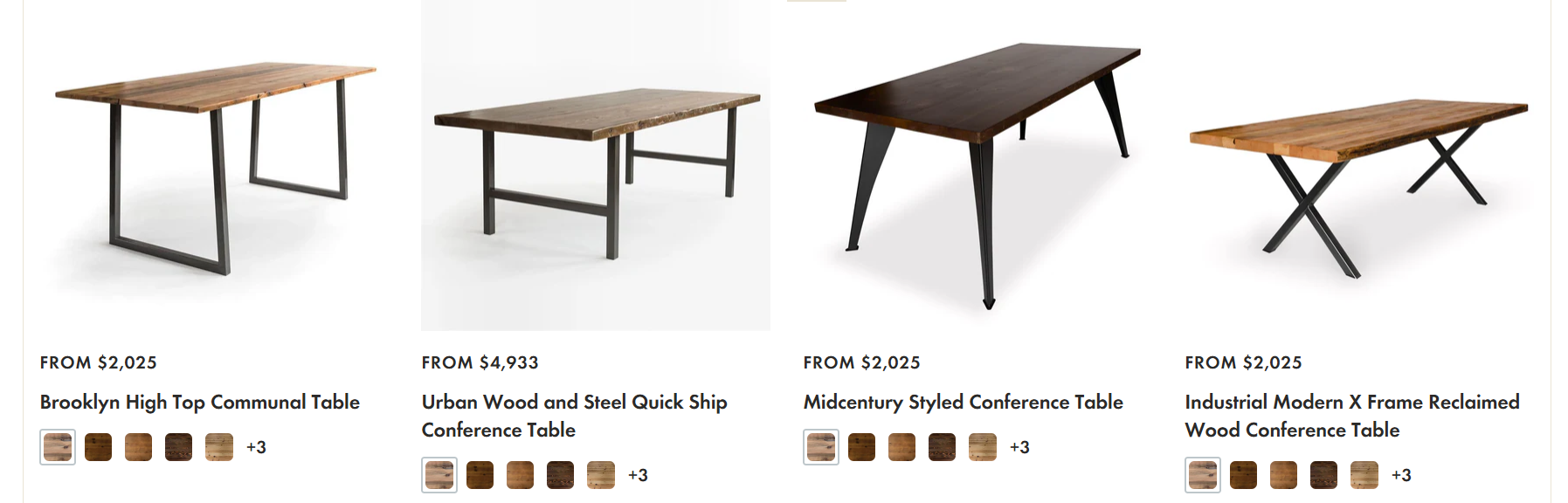 Live Edge Conference Room Table