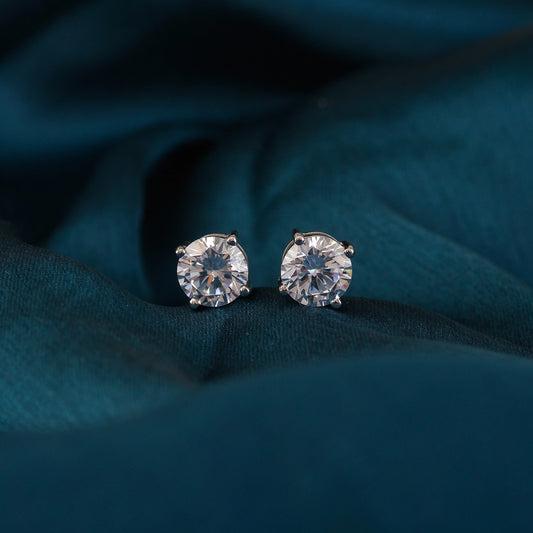 925 silver Stud earrings - ornatejewels.com