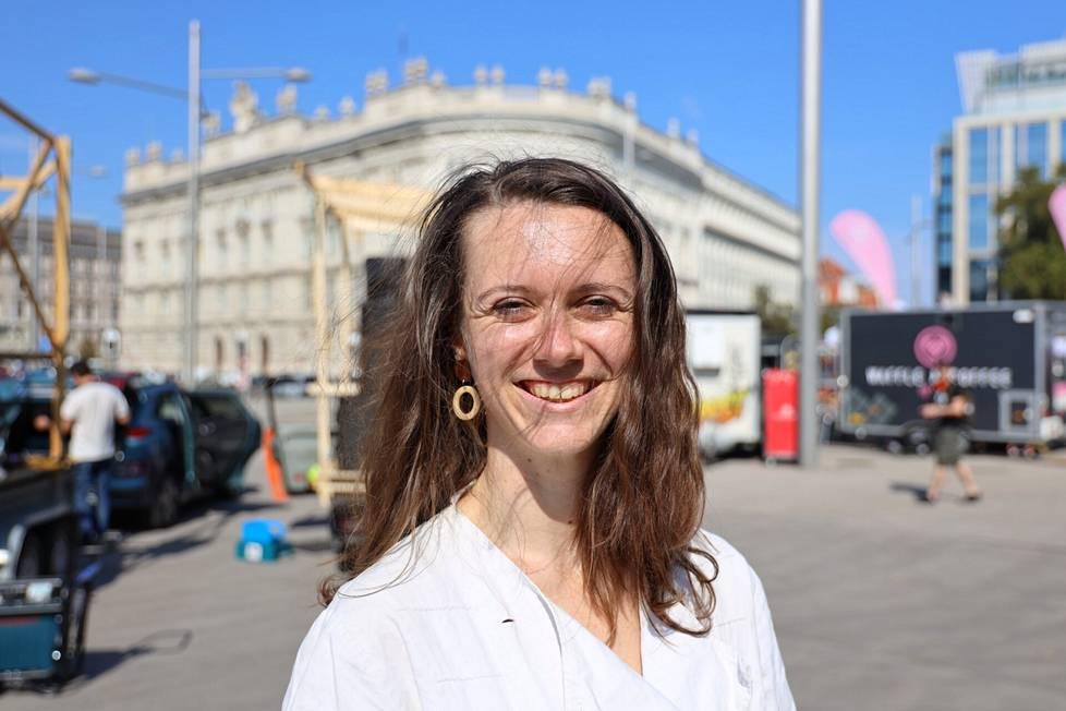 Hannah Geiser uskoo mielenosoitusten voimaan.