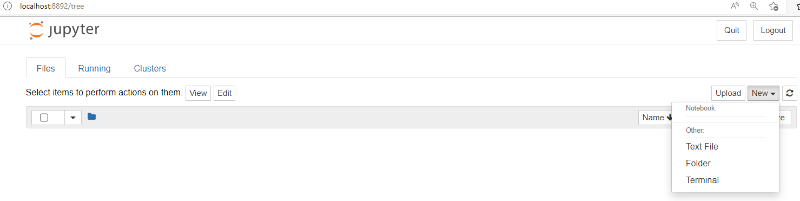 Jupyter shows nothing, no files, no filder - Notebook - Jupyter Community  Forum