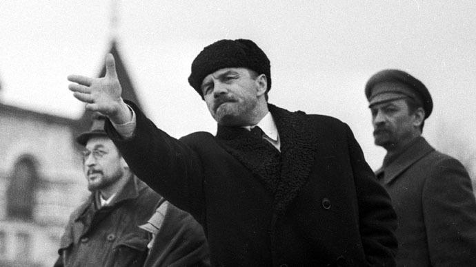 Russian actor Mikhail Ulyanov as Vladimir Lenin in the film Karl Libknecht. (RIA Novosti/Rudolf Alfimov)