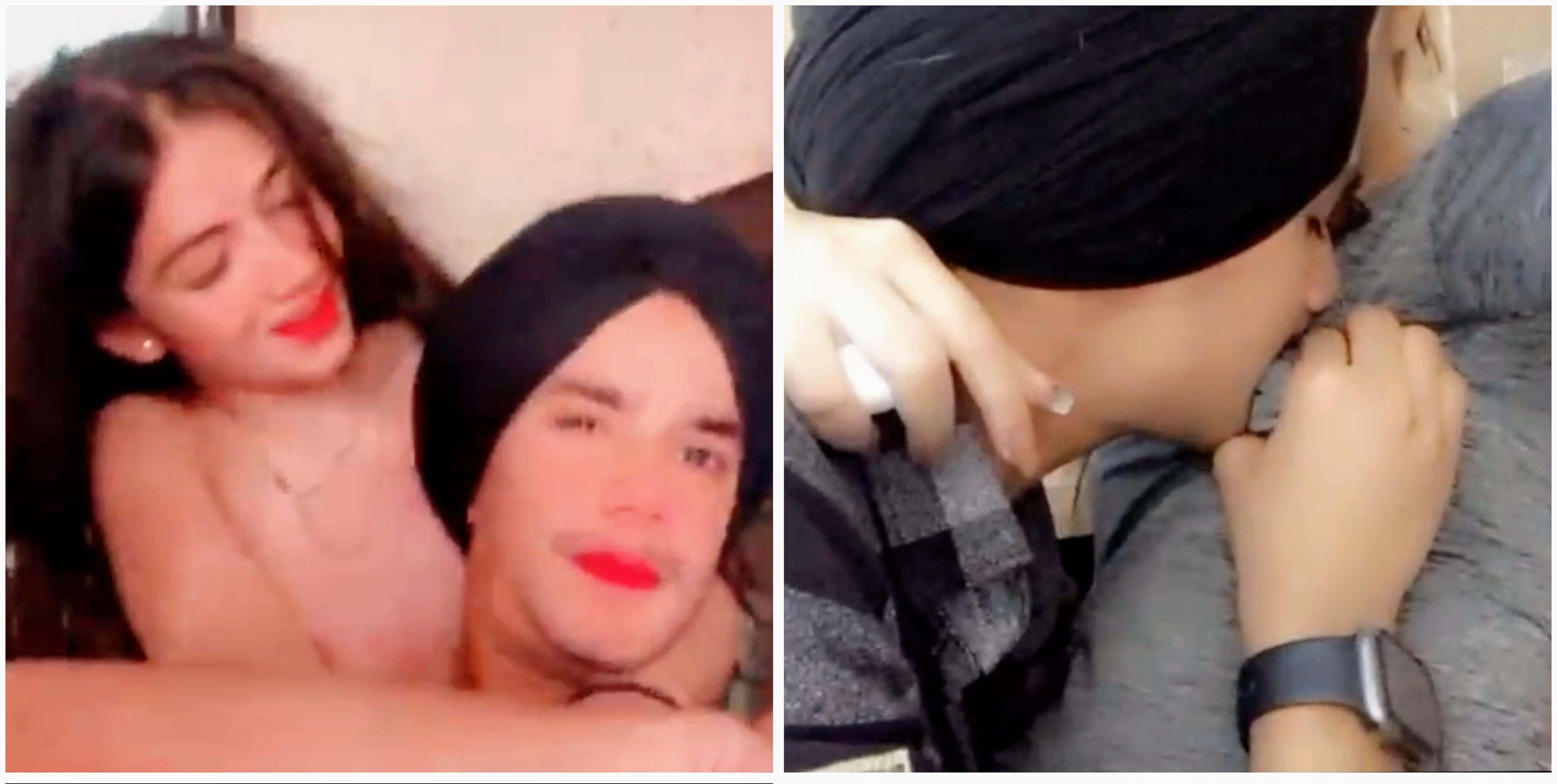 Beautifull Punjabi couple having fun in hotel room Latest
