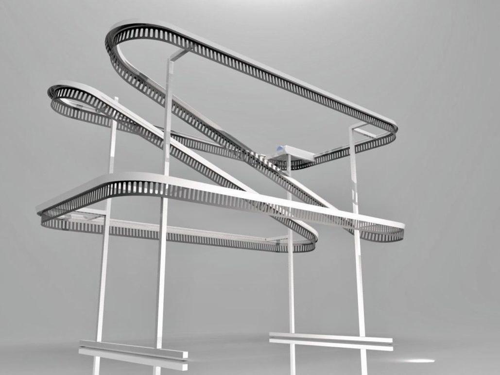 rotating closet carousel