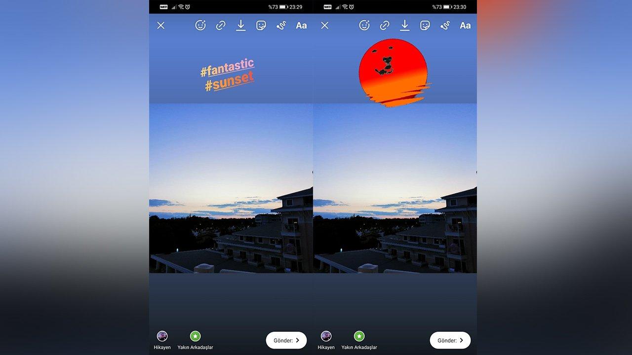 instagram hikayeler