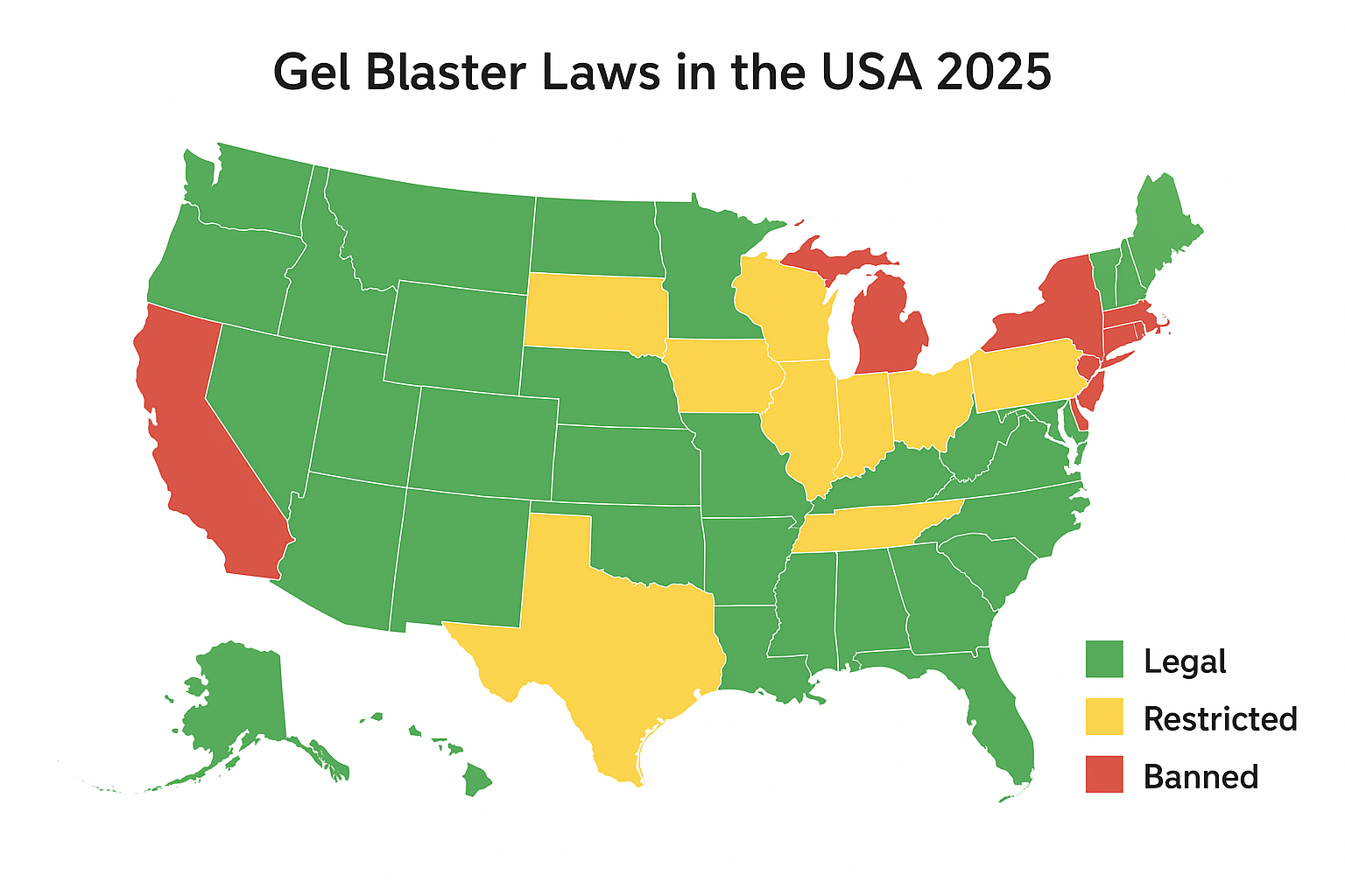 CLICKCRACK Gel Blasters Legal in the USA
