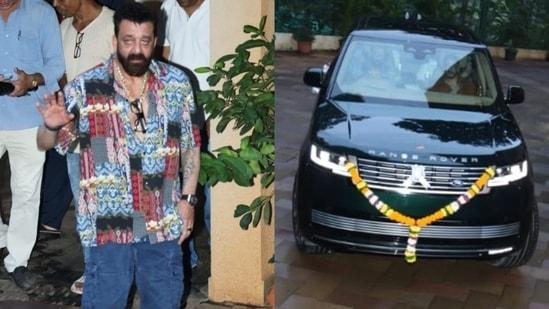Sanjay Dutt gifts himself a swanky new Range Rover on 65th birthday. Watch
