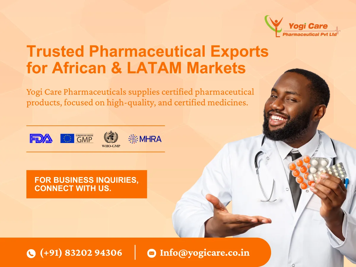 Trusted Pharmaceutical Exports for African & LATAM Markets