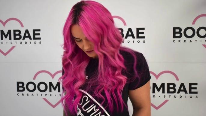 Pink transformation @BOOMBAE!