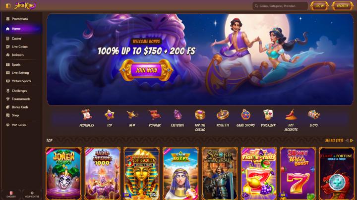 AbuKing Casino: Ein Blick auf die Willkommensboni