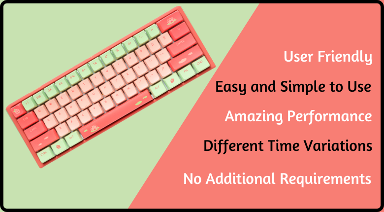 Features of spacebar clicker