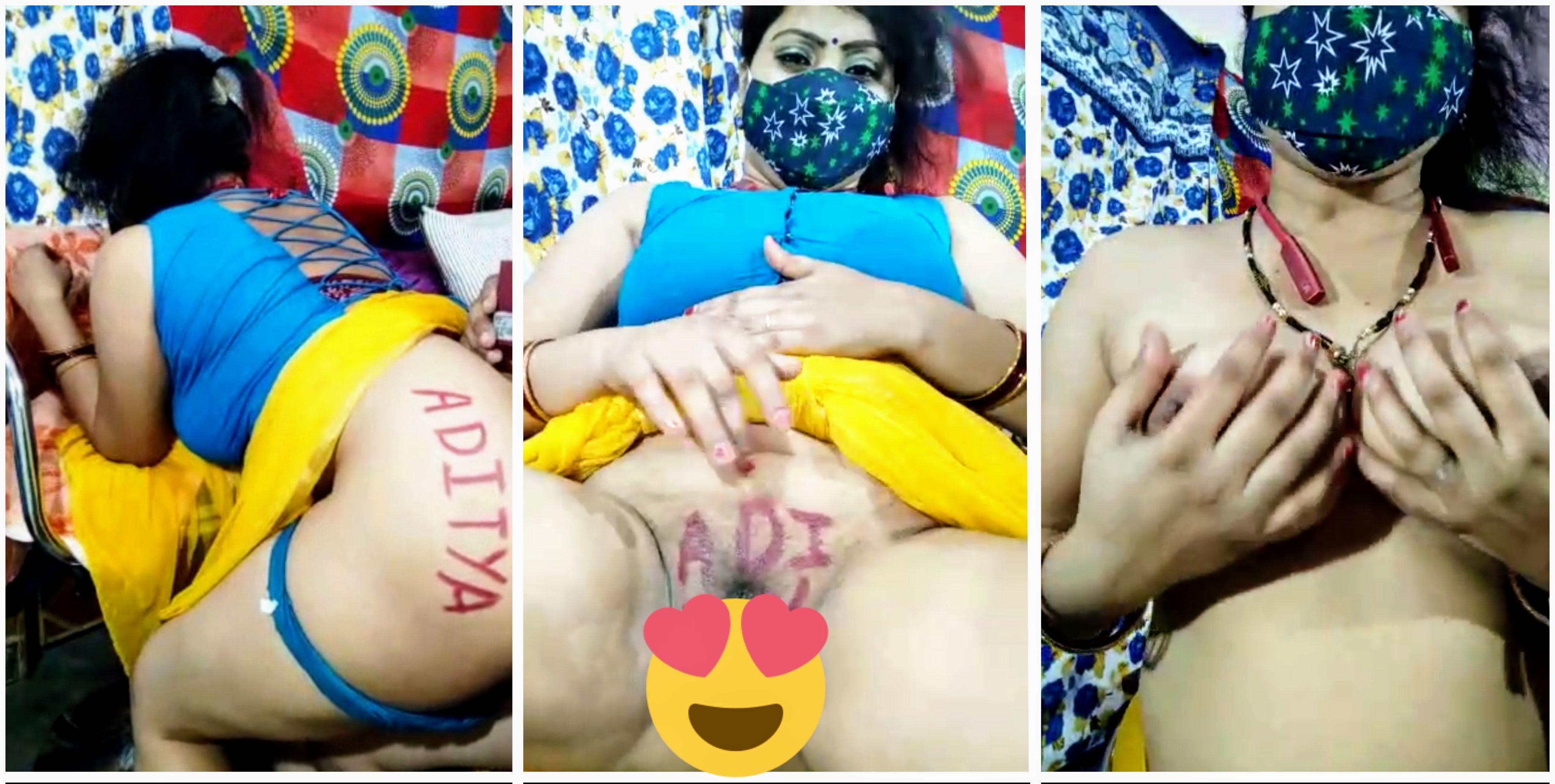 Raj Singh couple naughty cam show boyfriend name on her Ass Latest