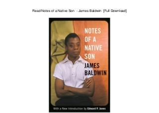 Read Notes of a Native Son - James Baldwin [Full Download]