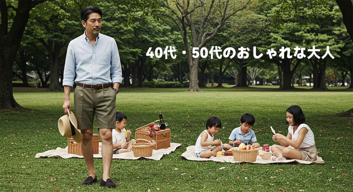 40代・50代のおしゃれな大人