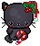 Christmas Pixel Cat [Base by xXMandy20Xx]