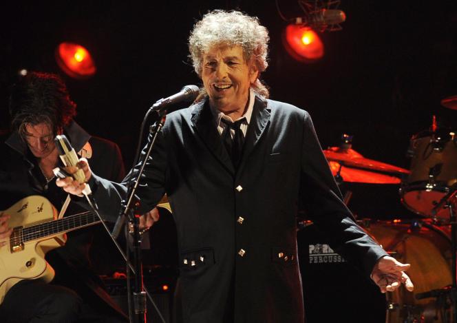 Bob Dylan, en 2016, à Los Angeles (Californie).