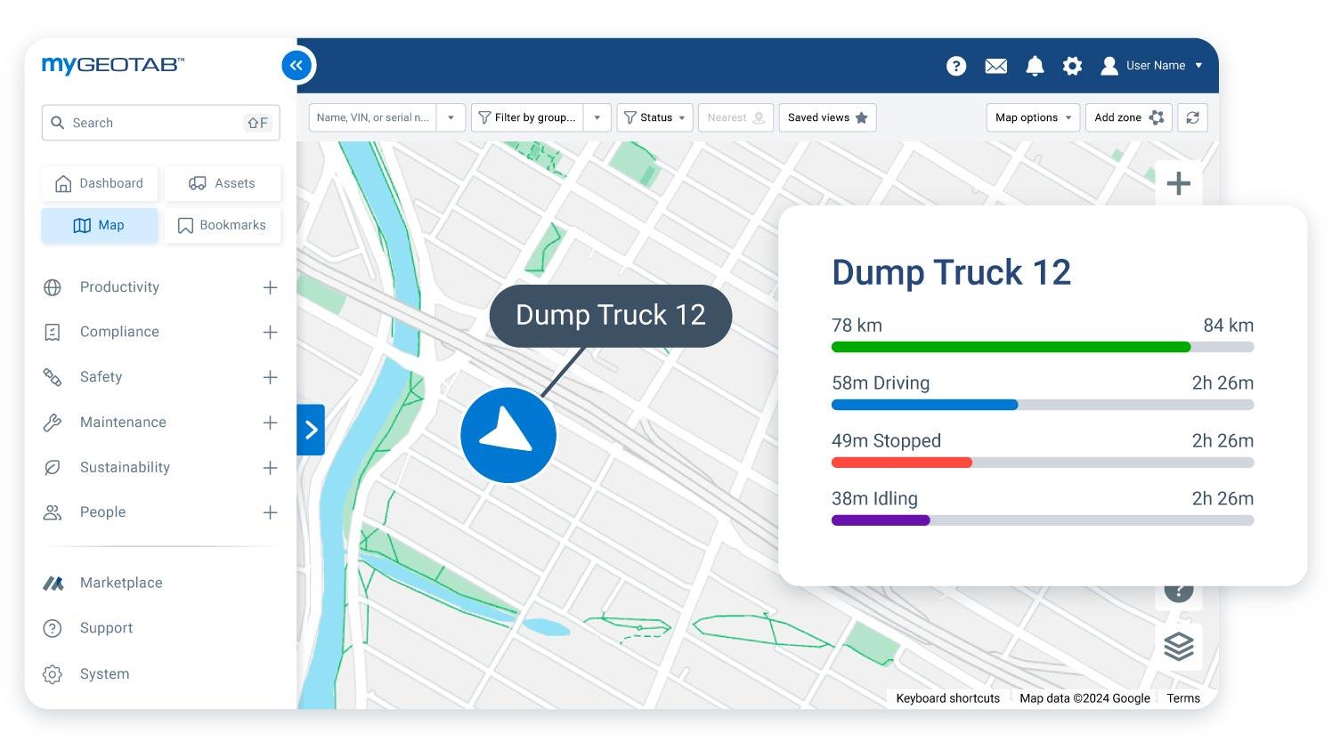 construction fleet tracking