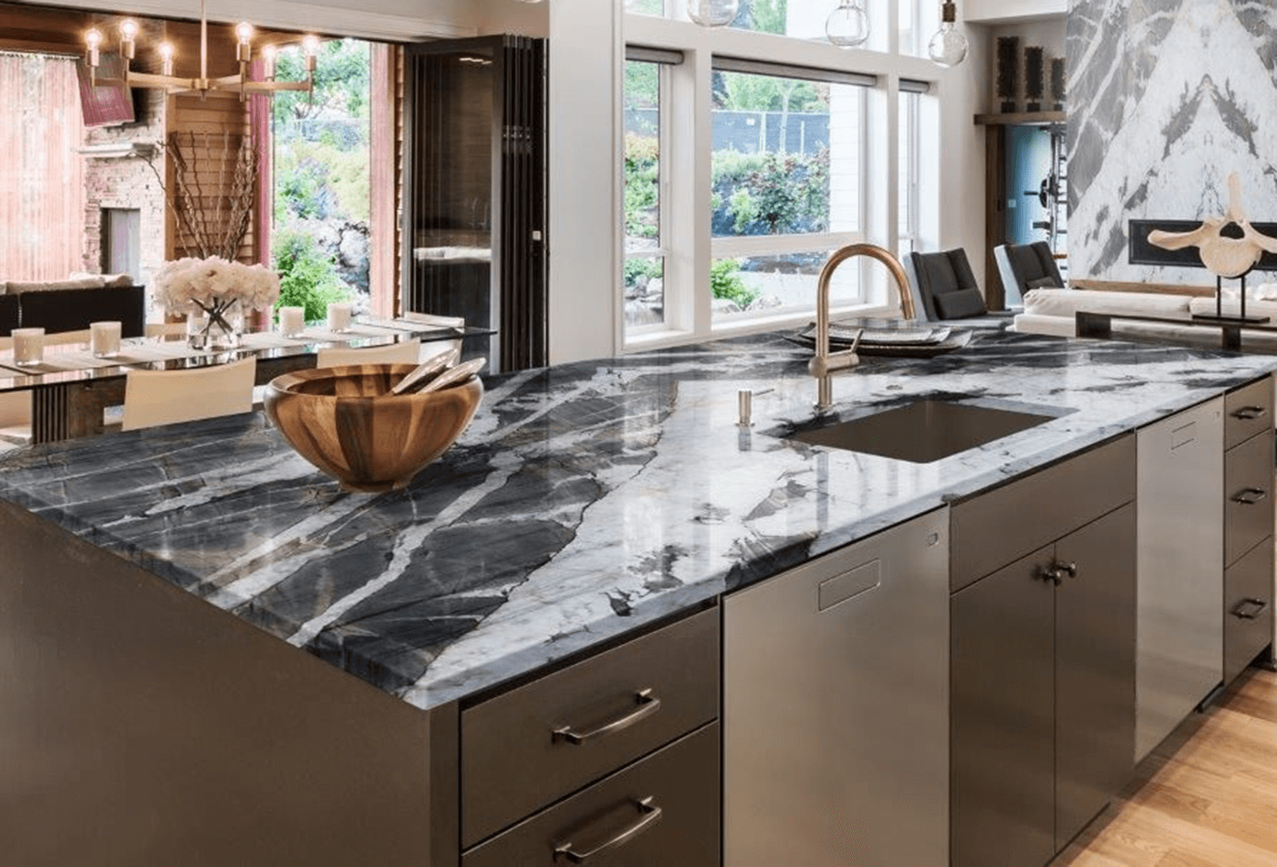 Maori Granite Kitchen; 15+ Edge Types to Choose From