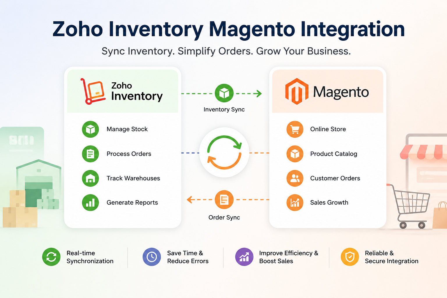 Zoho Magento Integration for Excellent eCommerce Operations