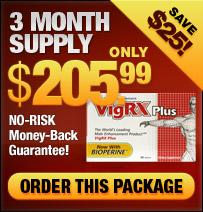 Order VigRX Plus 3 month package