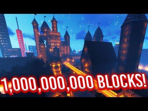 This Minecraft World Has 1 BILLION BLOCKS! - 동영상