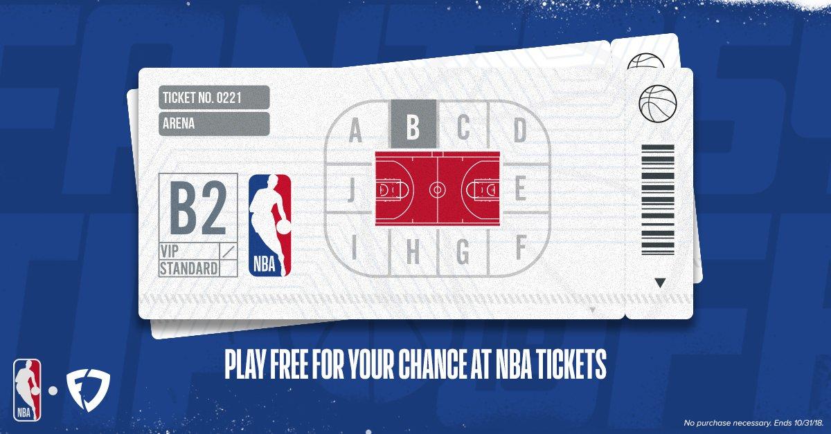NBA match tickets