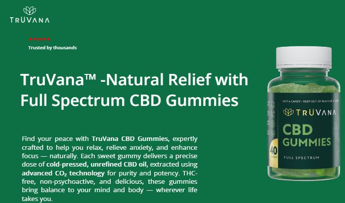 TruVana Read its Scientifically Proven – Work, Ingredients and Benefits! - My Care Blog