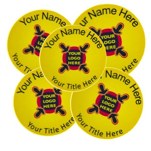 Round Name Badge Full Colour