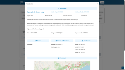 Imagem da atualização