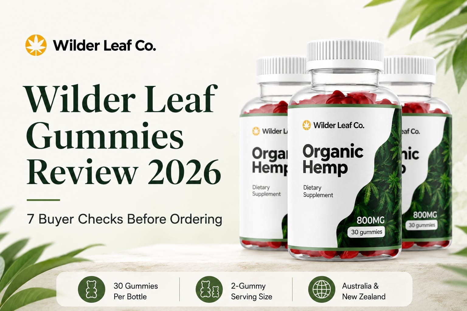 Wilder Leaf Organic Hemp Gummies Review 2026: What Buyers Should Know  Before Ordering | Newswire