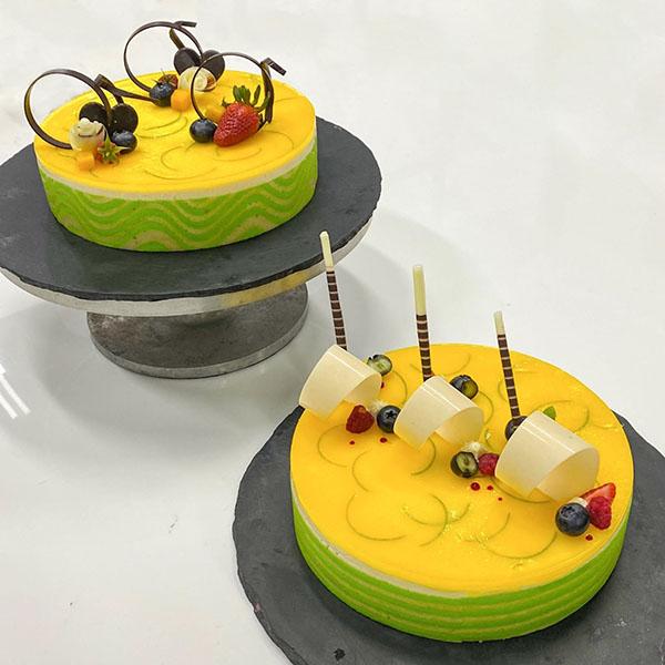 Thực Hành Lemon Mousse Cake | Trường Kinh Tế - Du Lịch TP.HCM