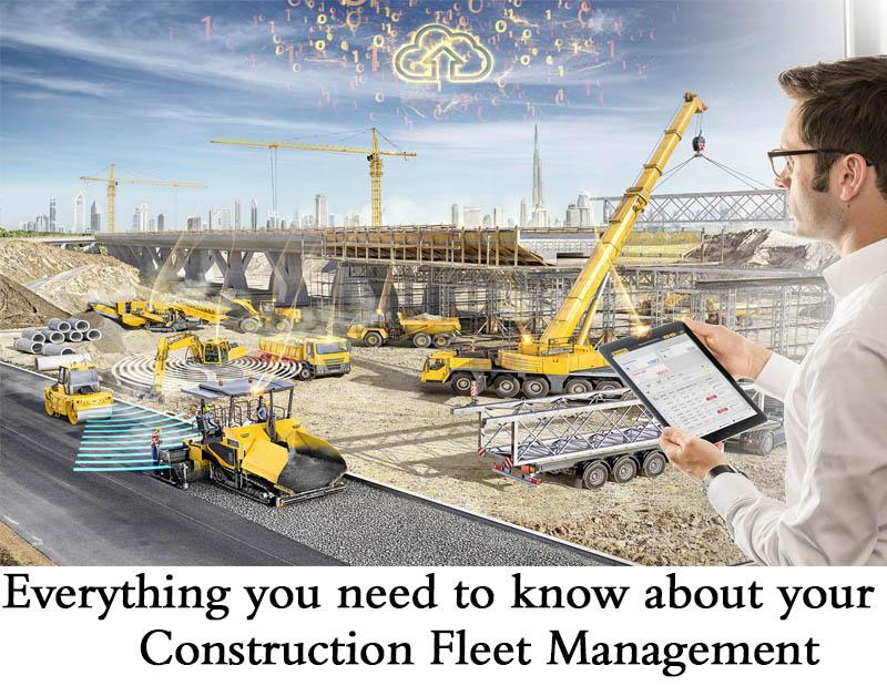 construction fleet tracking and fuel optimization